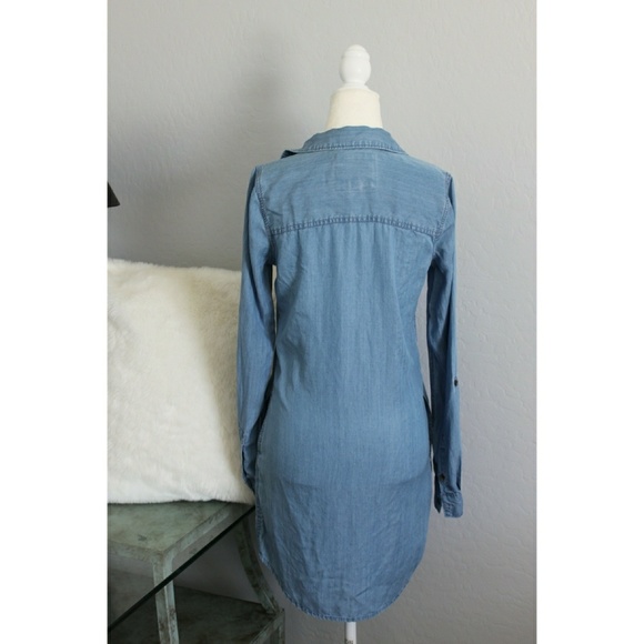 ❌SOLD❌Soft Denim Dress - Picture 3 of 5